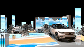 车展展位设计案例效果图