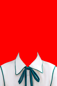 领结证件照模板图片