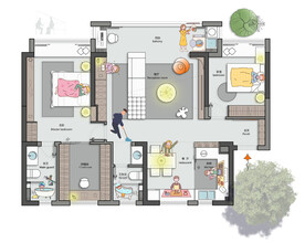 户型图 家配图 洋房图图片