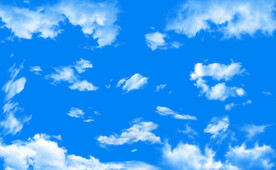 蓝天白云