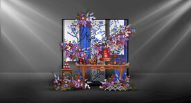 新中式婚礼甜品区