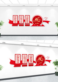 社会主义核心价值观文化墙