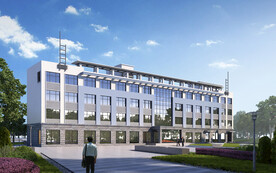 工厂办公楼设计案例效果图