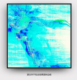  抽象油画 