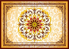 欧式花纹吊顶软膜天花