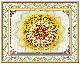 欧式花纹软膜天花吊顶