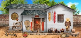 复古怀旧80后90后童年背景墙