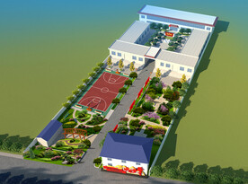 村委会广场设计案例效果图