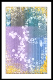 抽象淡彩装饰画