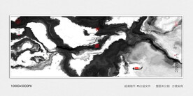 水墨山河装饰画