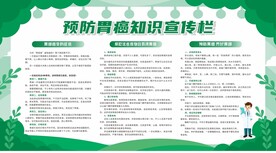 预防癌症宣传栏
