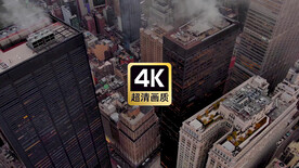 现代城市建筑群美景