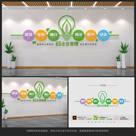 6S文化墙