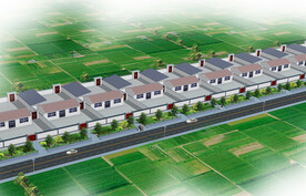 河西地区农村民居效果