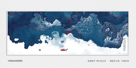 中国风玄关意境装饰画