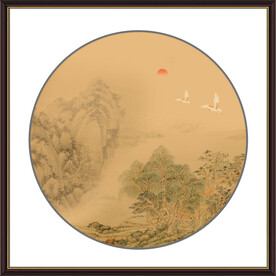 新中式山水画