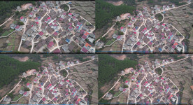 无人机航拍农村生活