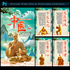 中医文化展板