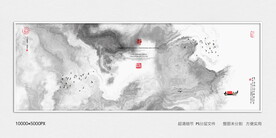 墙体水墨装饰画