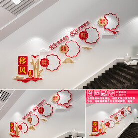 移风易俗文化墙