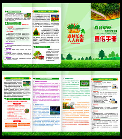 森林草原防火宣传单