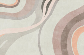 暖灰抽象色块地毯