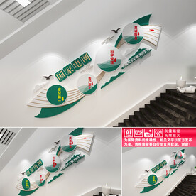 国家电网楼道文化墙