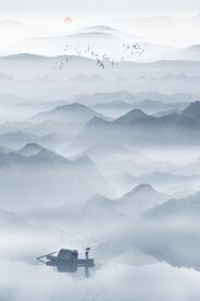 酒店装饰画背景墙