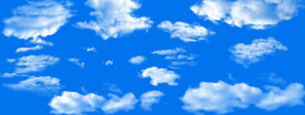 蓝天白云