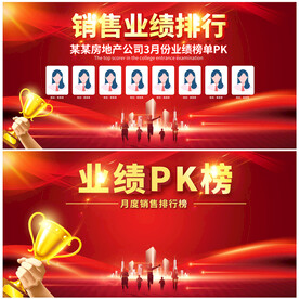 销售业绩排行榜