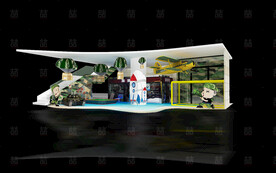 军事奇兵游乐店铺包装