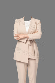 高清女士形象照工作商务照模板