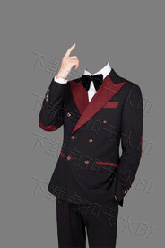 高清男士形象照工作商务照模板 