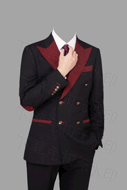 高清男士形象照工作商务照模板