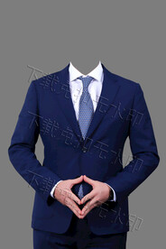 高清男士形象照工作商务照模板