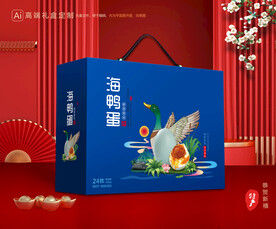 海鸭蛋包装 土特产礼盒