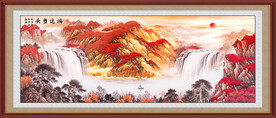 鸿运当头国画