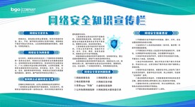 网络安全展板