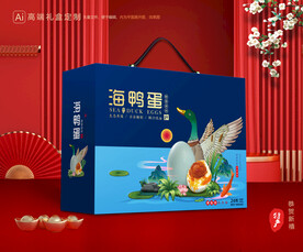 海鸭蛋包装 土特产礼盒