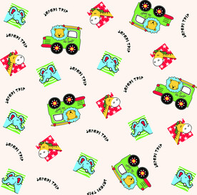 米色长颈鹿汽车