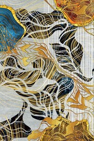 抽象艺术玄关装饰画