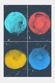 中国风水墨墨迹笔刷PSD素材