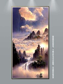 山水风景装饰画