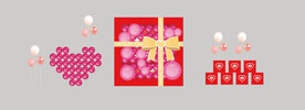 情人节礼盒装置