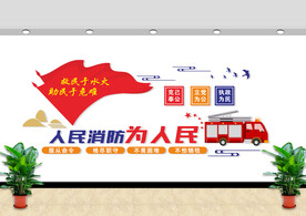 消防形象墙
