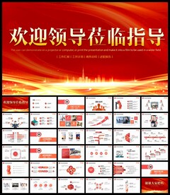 热烈欢迎上级领导莅临指导PPT