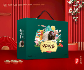 松花蛋包装 皮蛋礼盒