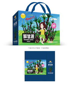 黑皮甘蔗包装 