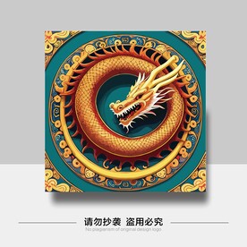 国潮龙素材