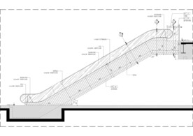 商场自动扶梯详图